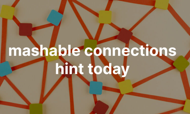 mashable connections hint today